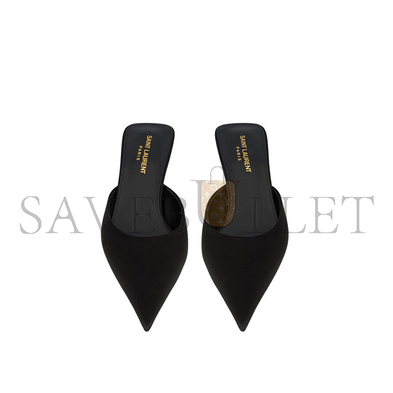 Y*L barbara mules in satin crepe 7869079qn001000